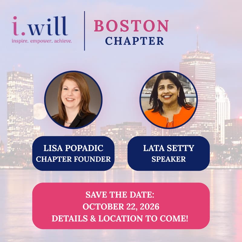 Cover Image for i.WILL Boston Chapter Launch