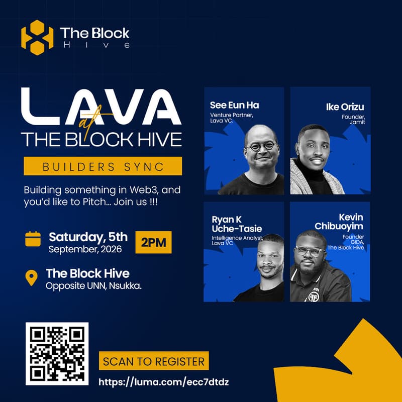 Cover Image for LAVA at The Block Hive: Builders sync