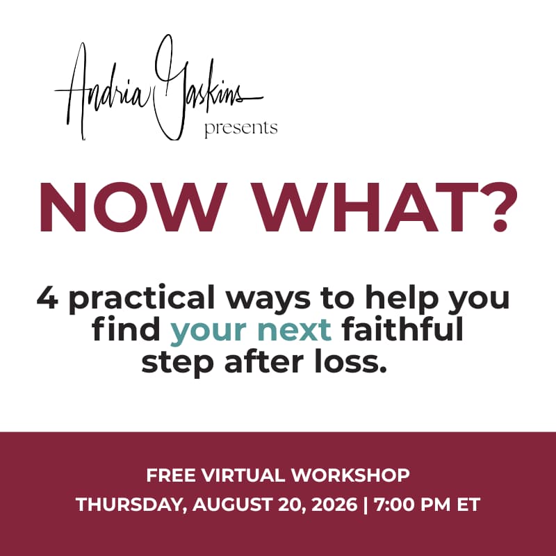 Cover Image for NOW WHAT? Finding Your Next Faithful Step After Loss