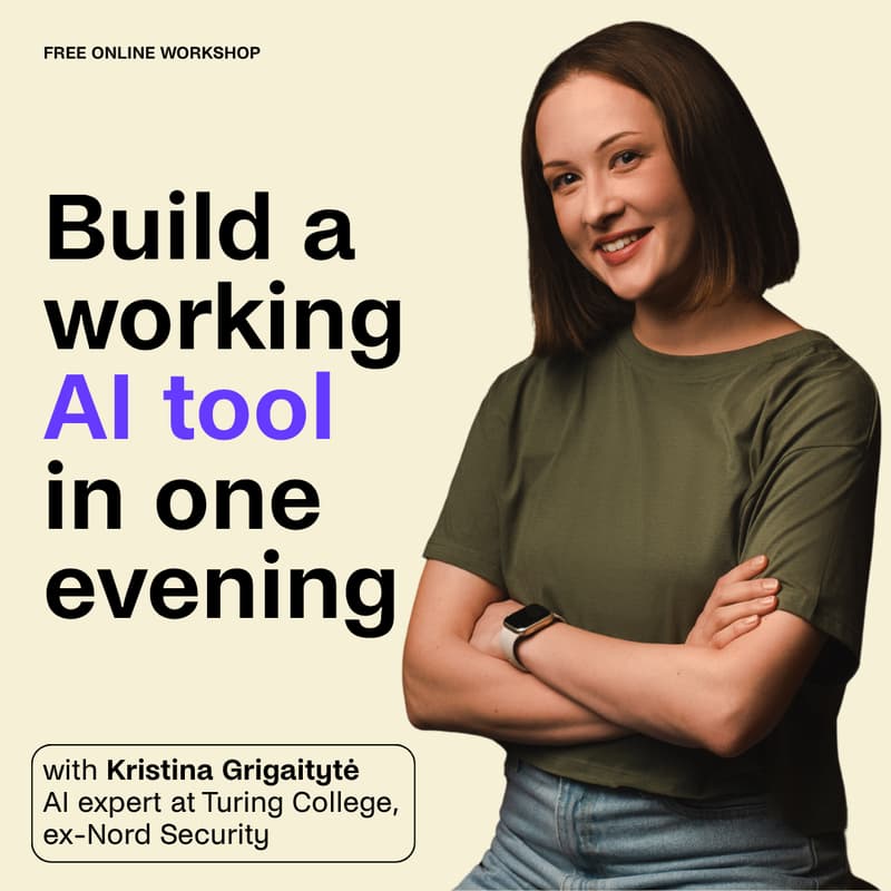 Cover Image for Free AI upskilling workshop: build a working tool in one evening