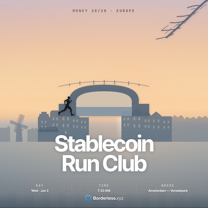 Cover Image for Stablecoin Run Club | Hosted by Borderless.xyz