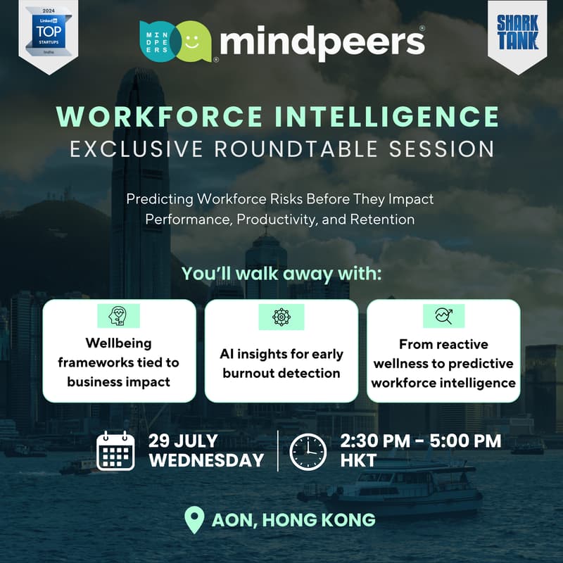 Cover Image for MindPeers × AON | Workforce Intelligence Exclusive Roundtable
