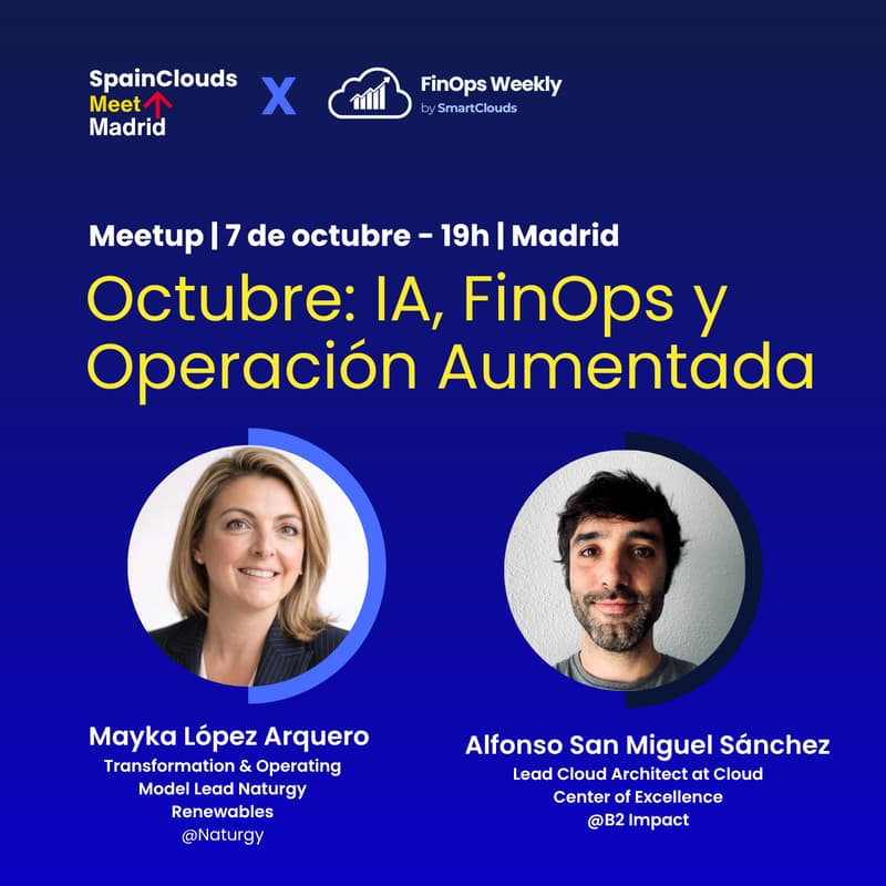 Cover Image for Meetup: IA, FinOps y Operación Aumentada