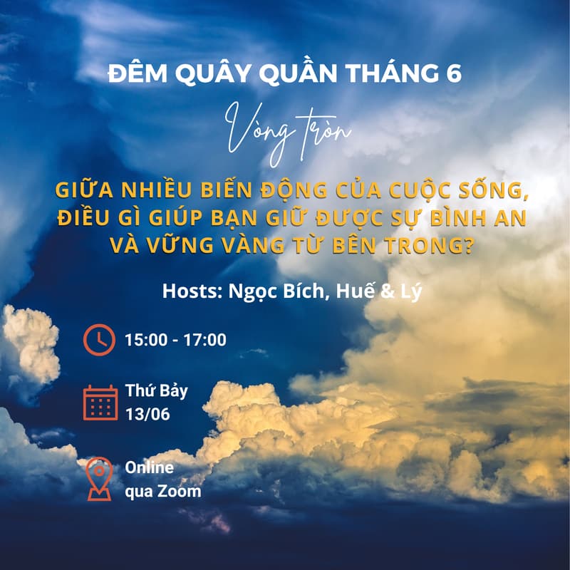 Cover Image for [Nights of Circles] Giữa nhiều biến động của cuộc sống, điều gì giúp bạn giữ được sự bình an và vững vàng từ bên trong?