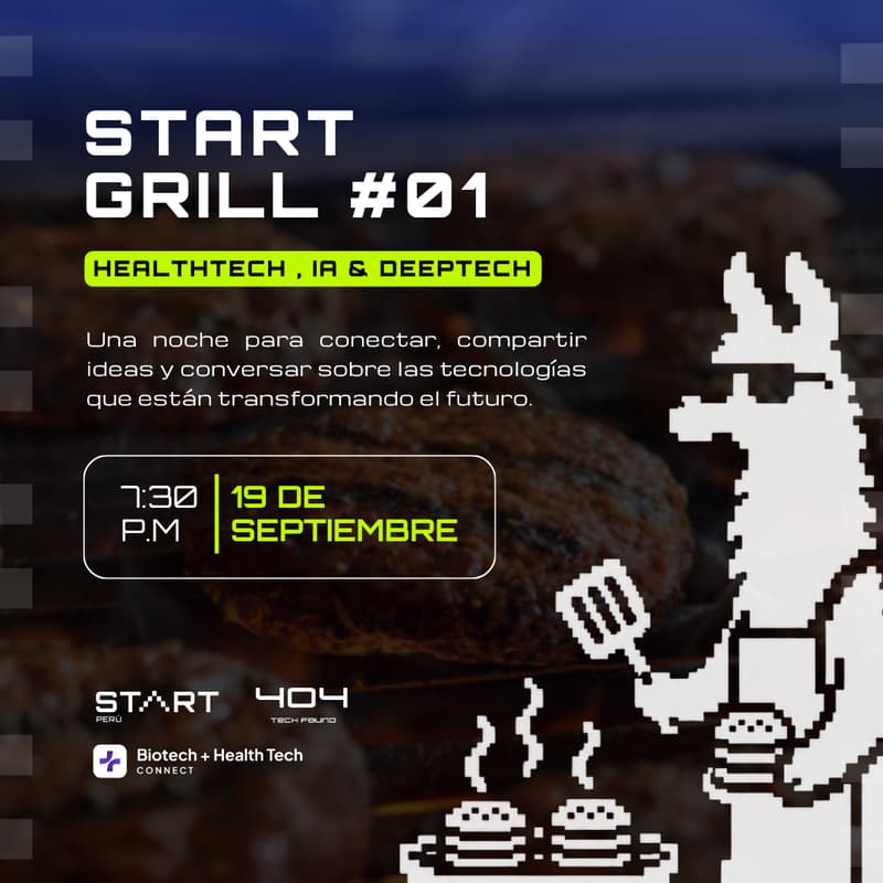Cover Image for START Grill #01: Healtech, IA & DeepTech