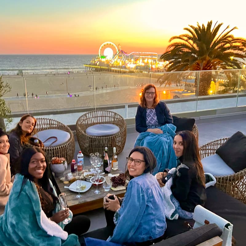 Cover Image for Women Founders: Sunset & Wine on a Private Beachfront Rooftop - Santa Monica