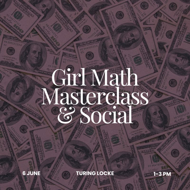 Cover Image for Cambridge Girlies: Girl Math Masterclass & Social | Part 1