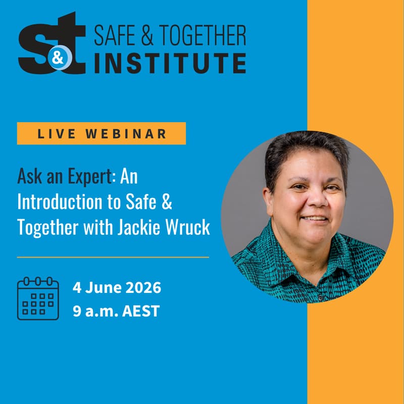 Cover Image for Ask the Expert: An Introduction to Safe & Together with Jackie Wruck