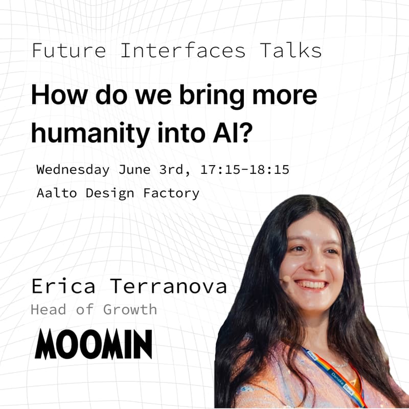 Cover Image for Future Interfaces Talks: Erika Terranova – Head of Growth at Moomin Characters