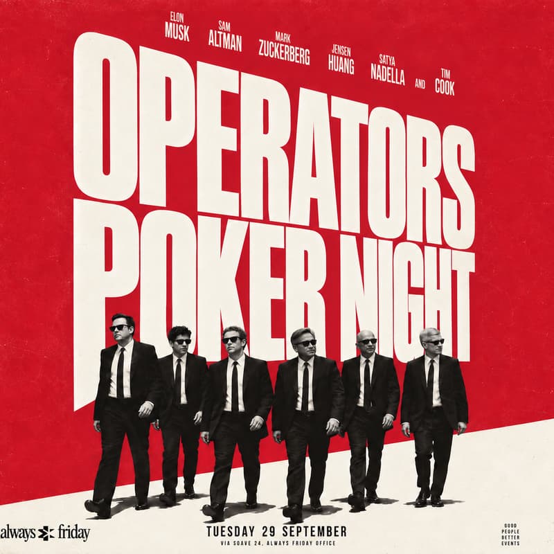 Cover Image for Always Friday Poker Night