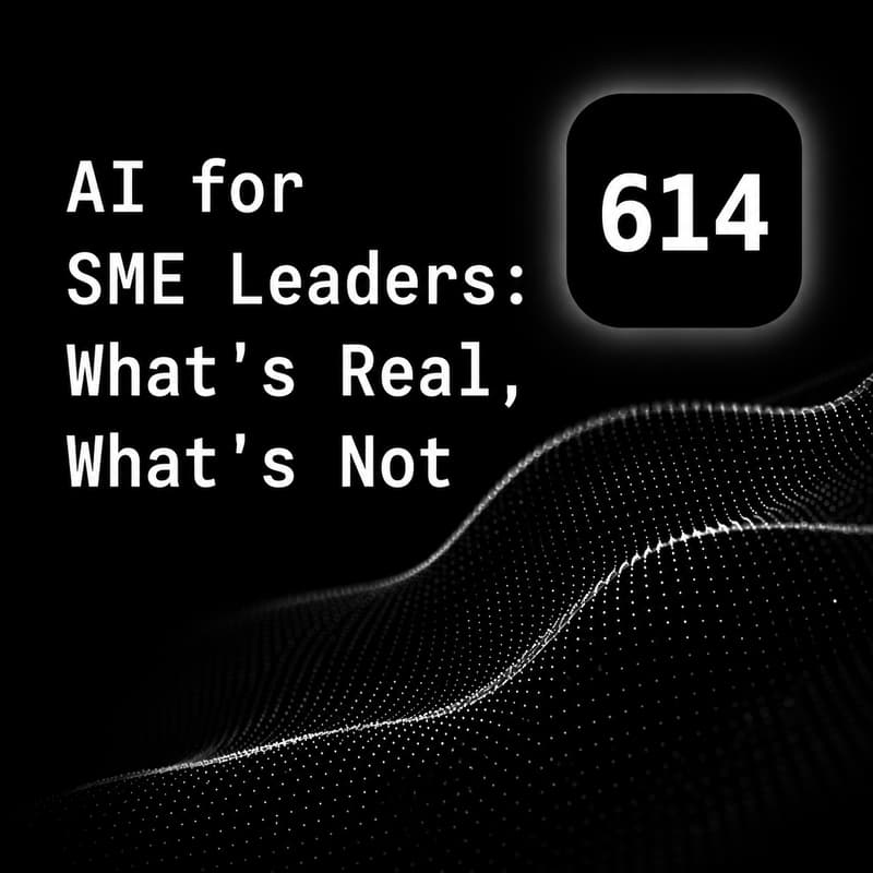 Cover Image for AI for SME Leaders: What's Real, What's Not
