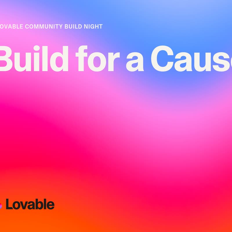 Cover Image for Lovable Workshop x CODE