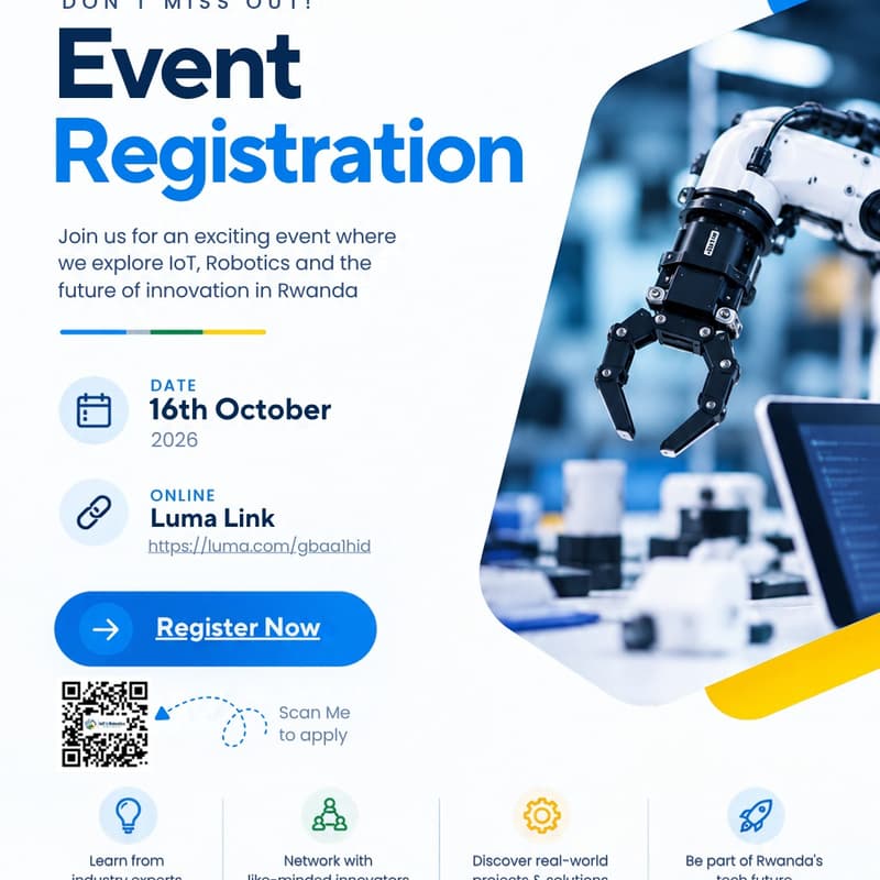 Cover Image for IoT & Robotics Rwanda: Emerging Technology Day 2026