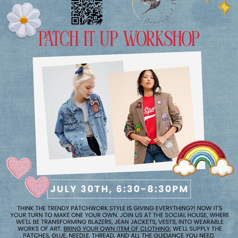 Cover Image for Patch it Up Workshop