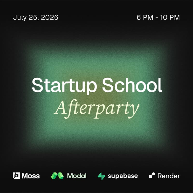 Cover Image for YC AI Startup School Afterparty