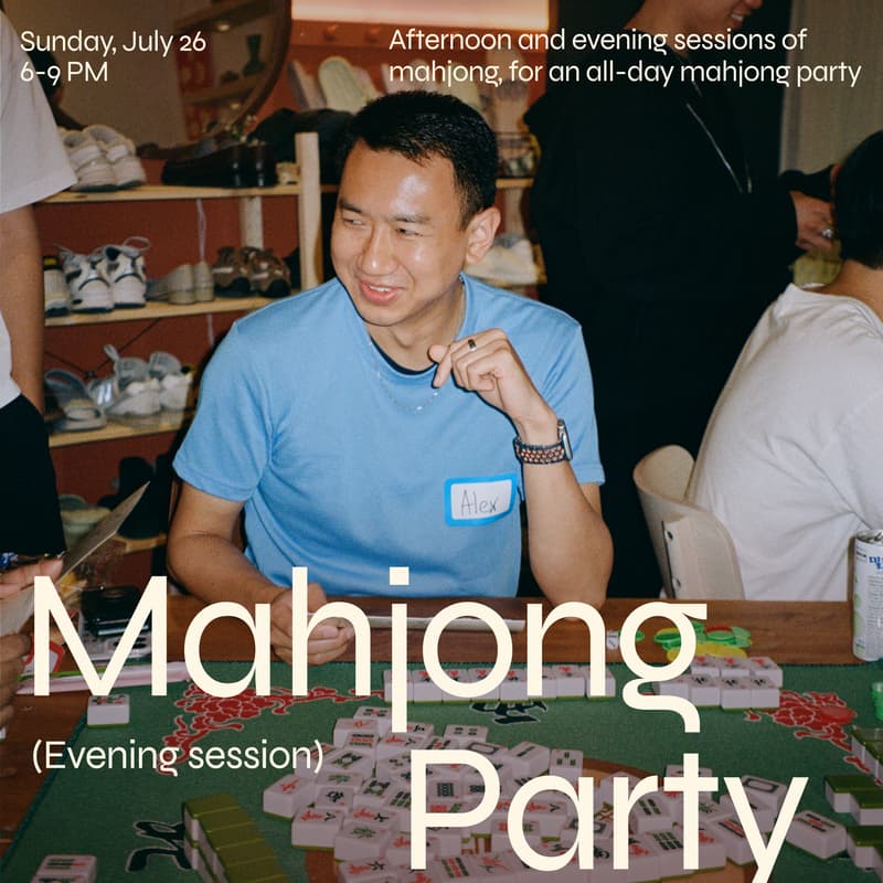Cover Image for Evening session: All-Day Mahjong Party