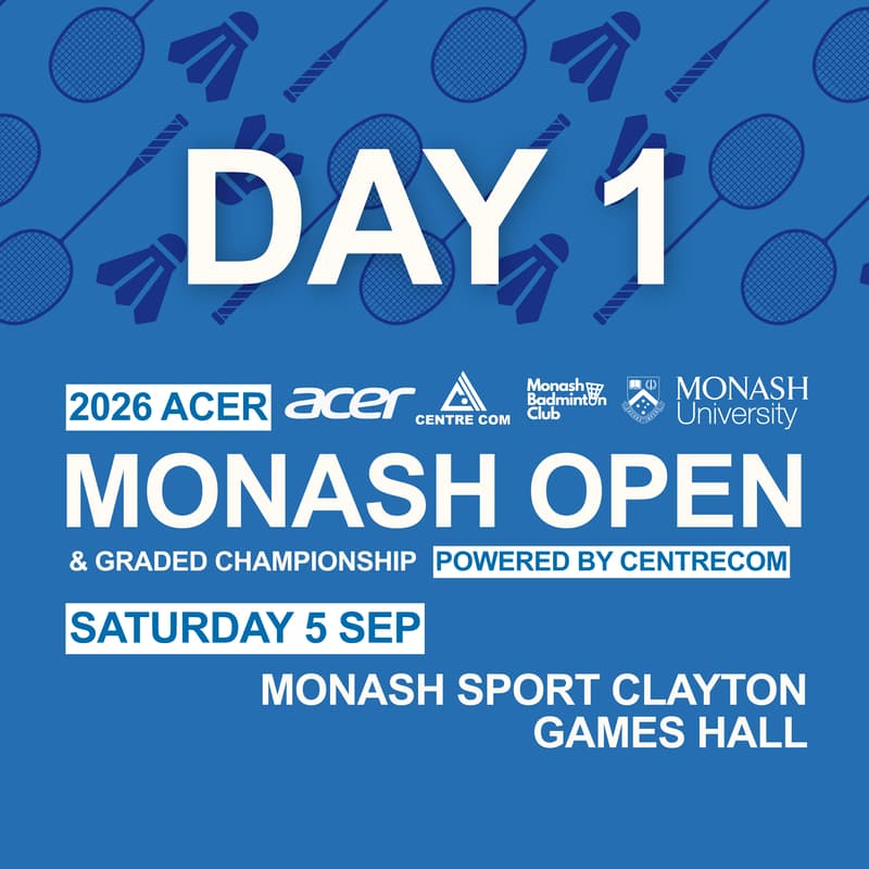 Cover Image for 2026 ACER Monash Open Activation Hall Day 1