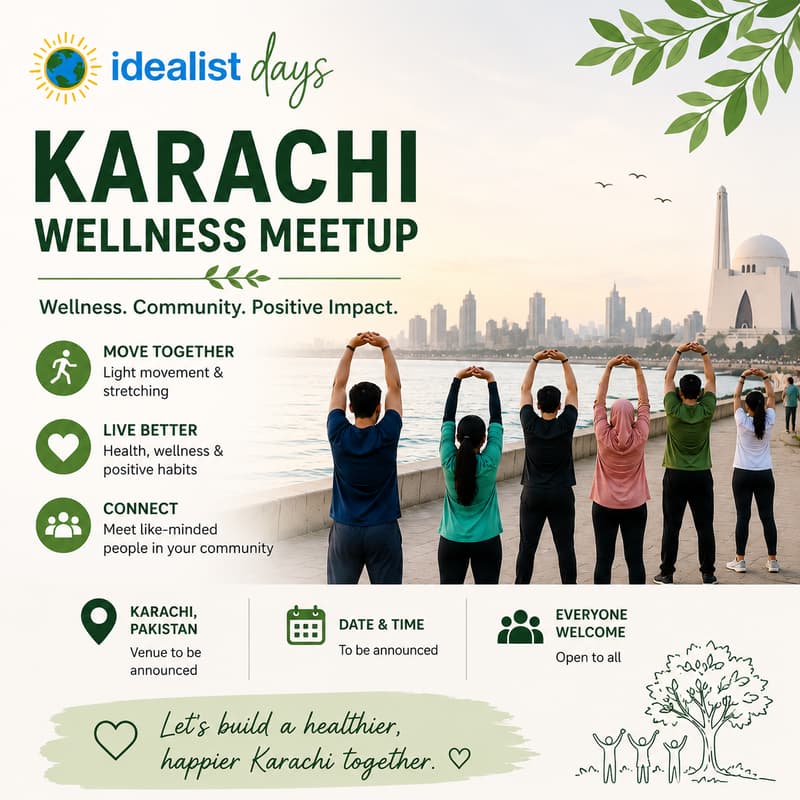 Cover Image for Idealist Day Karachi –Fitness & Mental Wellness Meetup