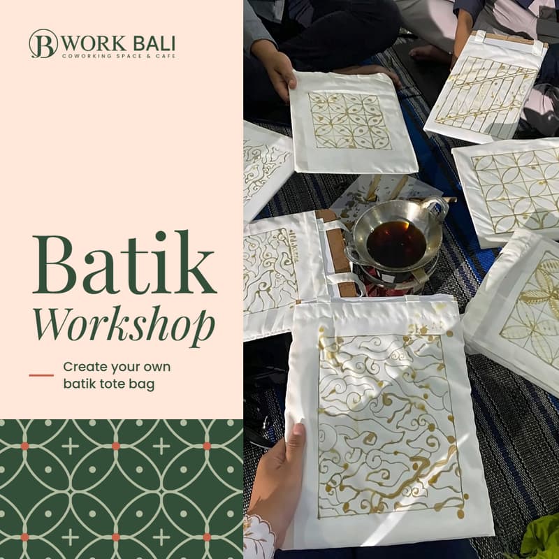 Cover Image for BATIK WORKSHOP 🎨