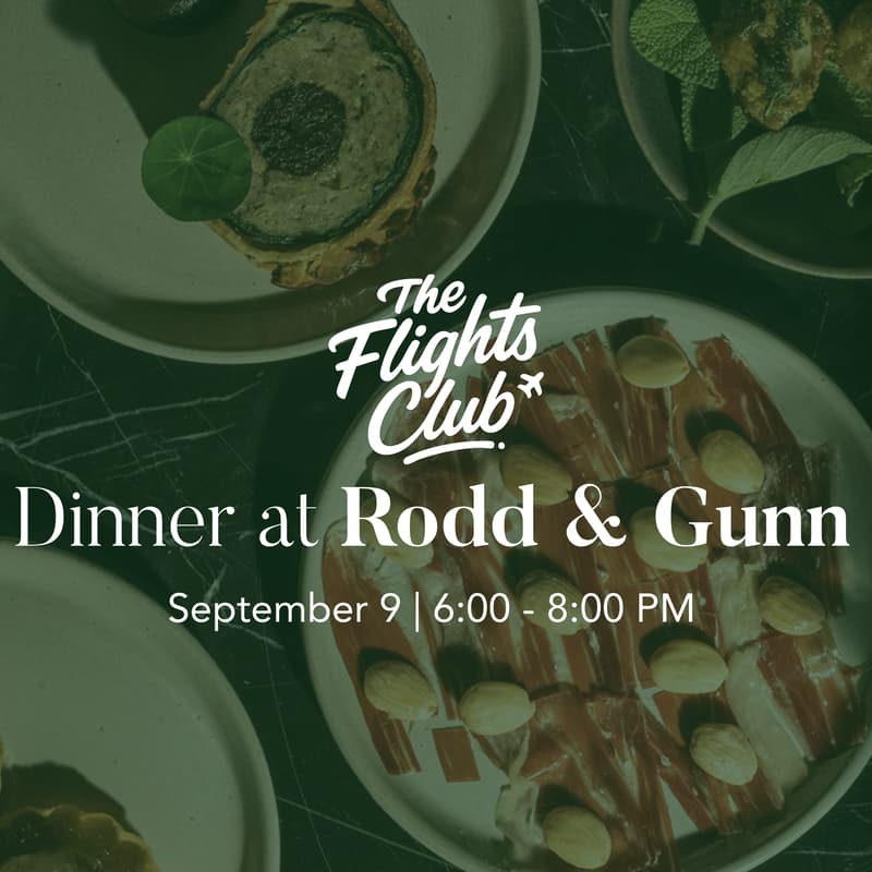 Cover Image for The Flights Club at Rodd & Gunn