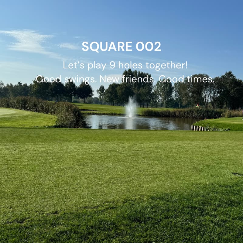 Cover Image for SQUARE 002 | 9-Hole Texas Scramble ⛳