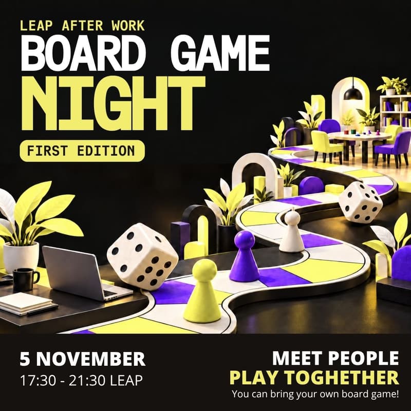 Cover Image for LEAP After Work: Board Game Night #1