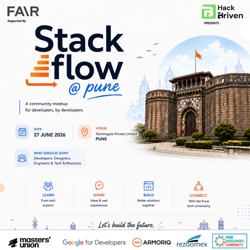 Cover Image for Stack Flow @Pune : AI Agents & Emerging AI Trends