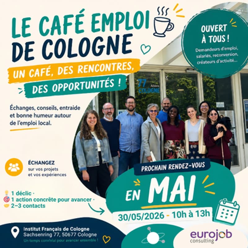 Cover Image for Café Emploi franco-allemand à Cologne #4: Réseau et marché caché