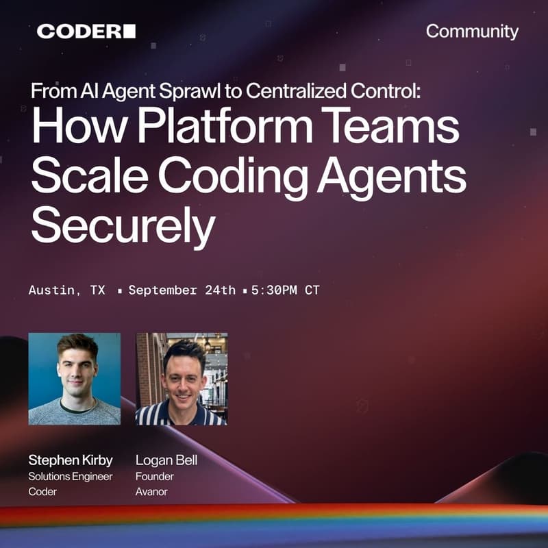 Cover Image for Coder Meetup | September 24th
