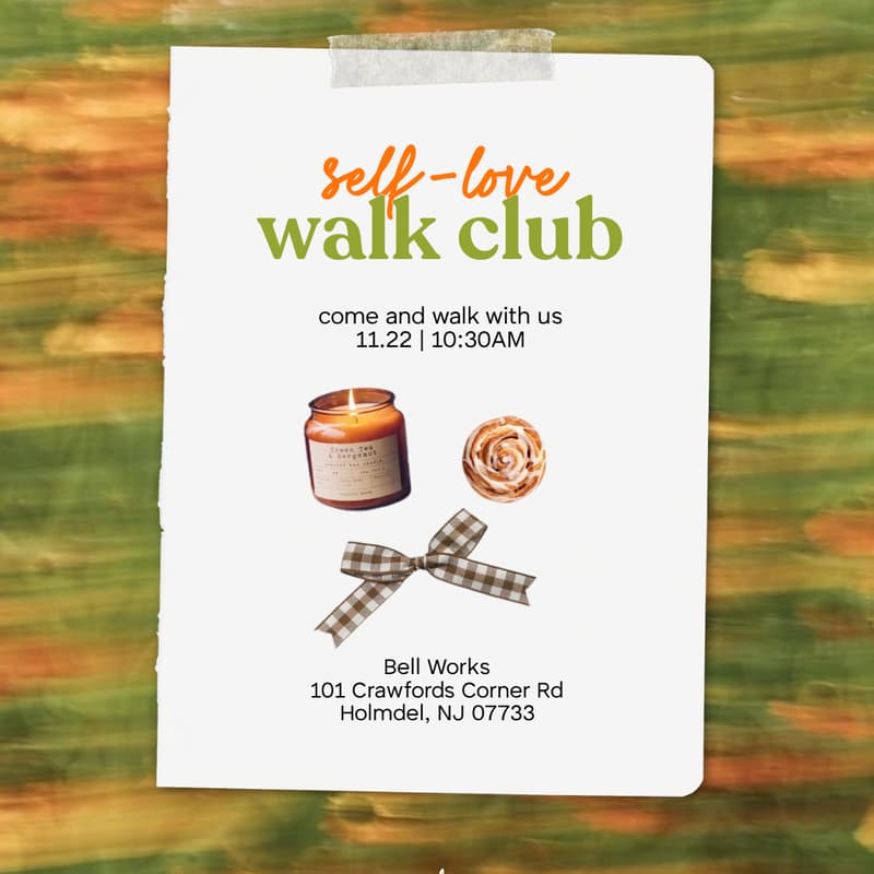 Cover Image for november morning self-love walk club
