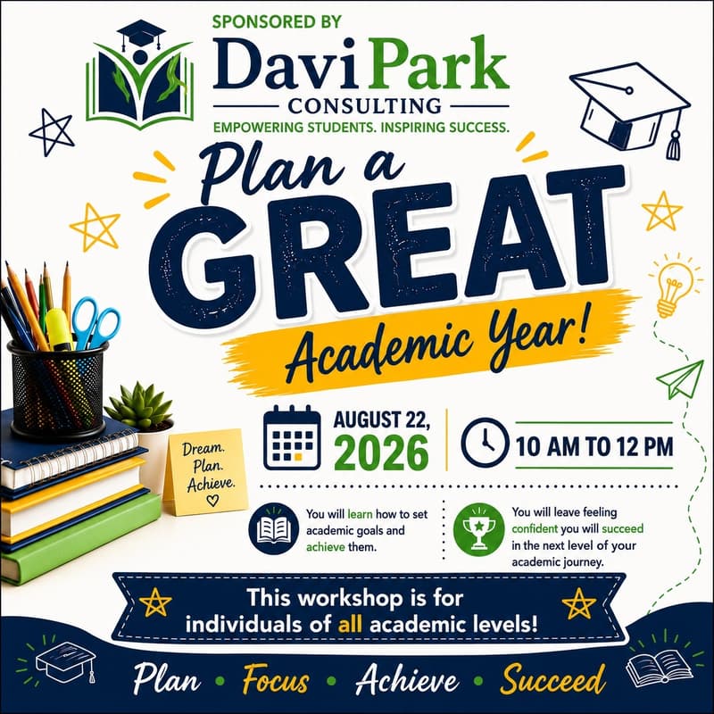 Cover Image for Davi Park Academic Planning.