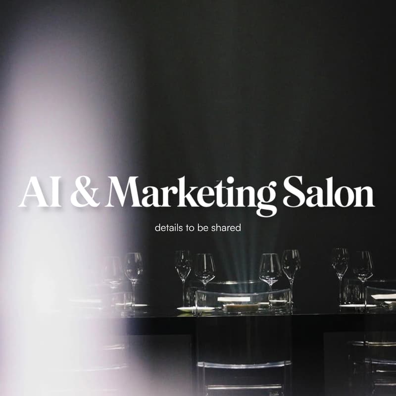 Cover Image for AI & Marketing Salon