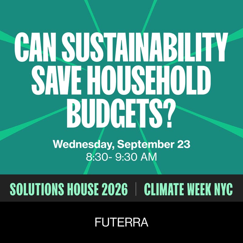 Cover Image for Can Sustainability Save Household Budgets?
