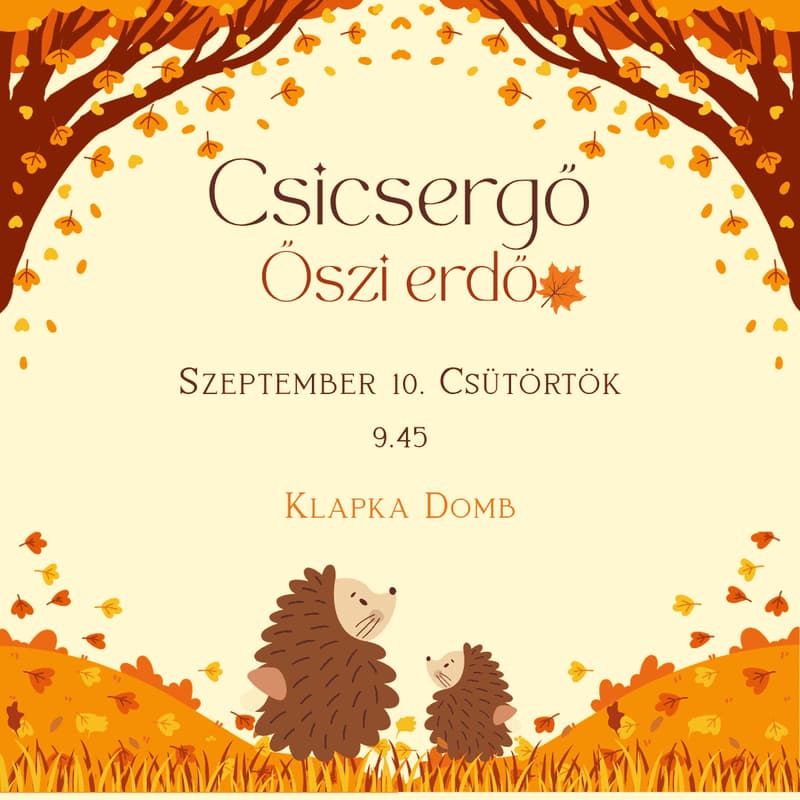 Cover Image for Csicsergő 09.10 csütörtök