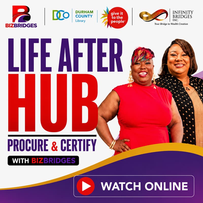 Cover Image for VIRTUAL Life After HUB: Procure & Certify by BizBridges
