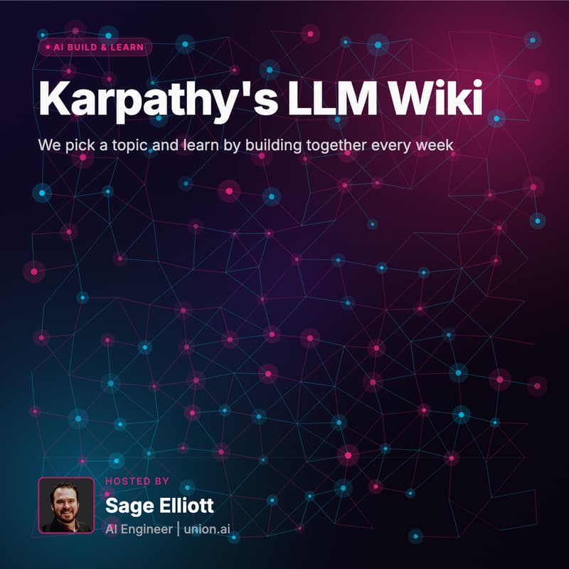 Cover Image for Karpathy's LLM Wiki - AI Build & Learn #8