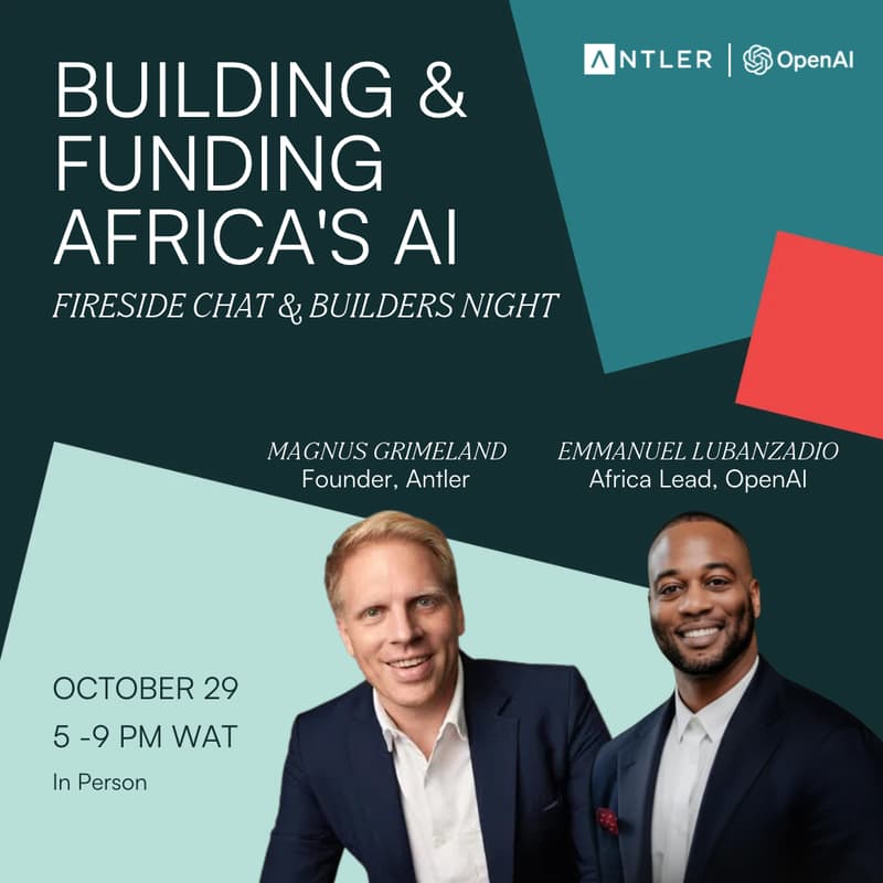 Cover Image for Building & Funding Africa's AI - Fireside Chat & Builders Night