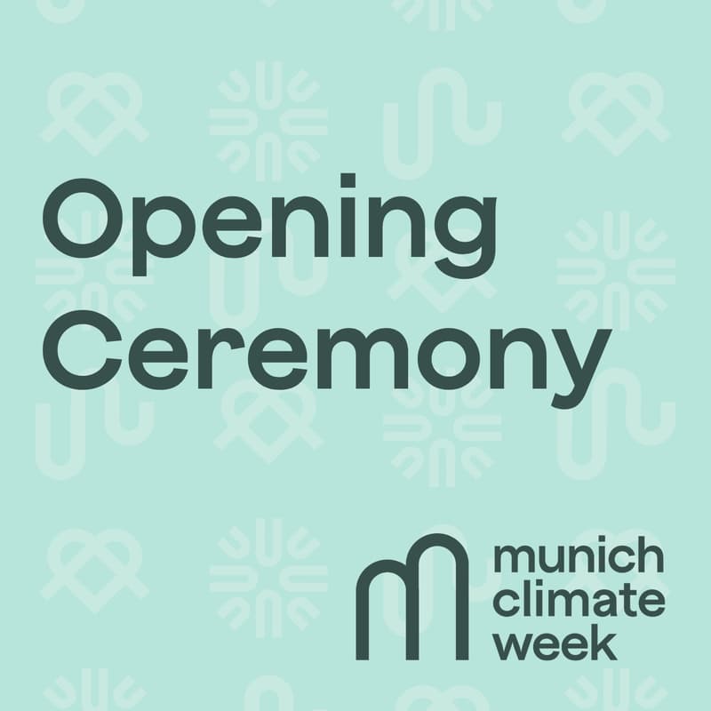 Cover Image for Munich Climate Week 2026 Opening Ceremony