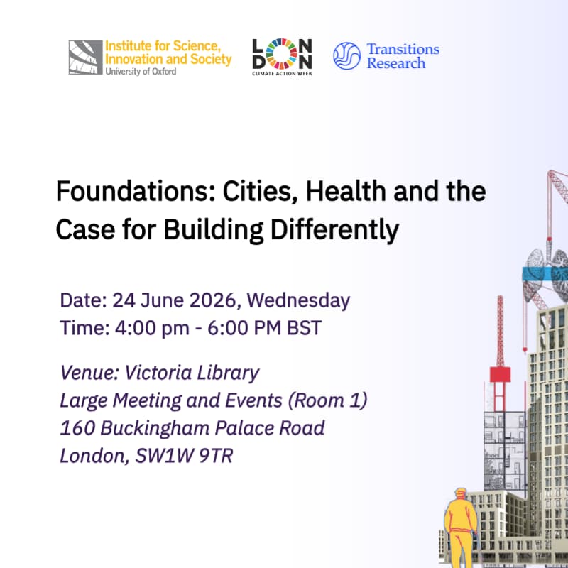 Cover Image for Foundations: Cities, health, and the case for building differently