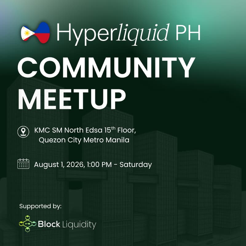 Cover Image for Hyperliquid Philippines Community Gathering