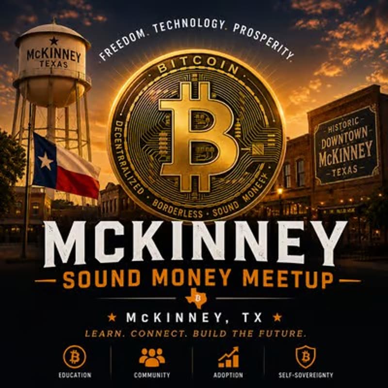 Cover Image for McKinney Sound Money Meetup