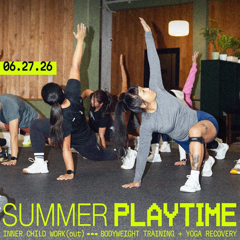 Cover Image for INNER CHILD WORK(out) SUMMER PLAYTIME + flow