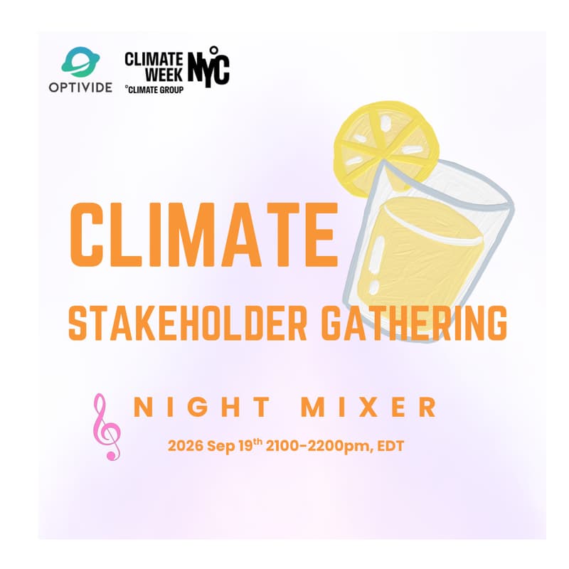 Cover Image for Climate Stakeholder Gathering: NYCW 2026