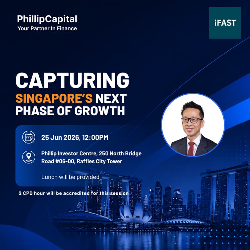 Cover Image for [Advisor Lunch Session] Capturing Singapore’s Next Phase of Growth — iFAST-Amova Singapore Equity Fund
