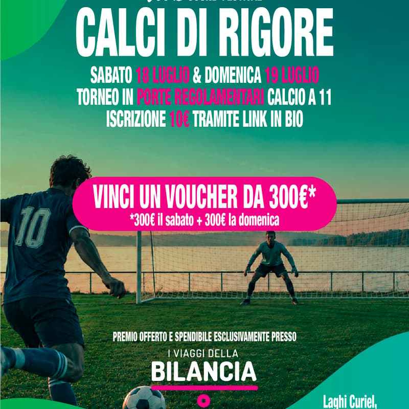 Cover Image for TORNEO CALCIO DI RIGORE ONE SHOT