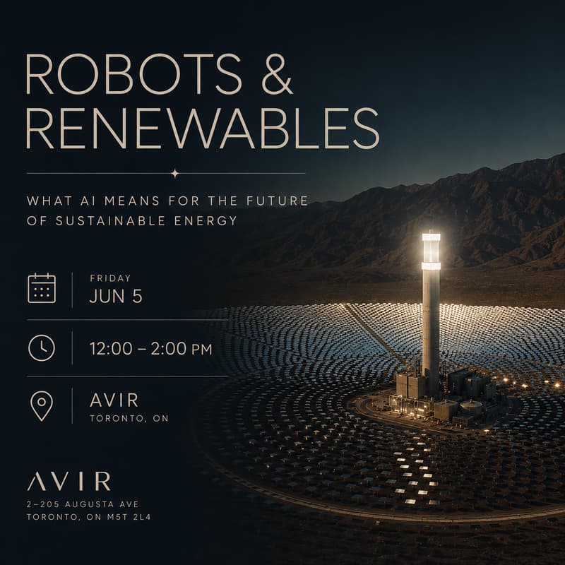 Cover Image for Robots & Renewables: What AI Means for the Future of Sustainable Energy