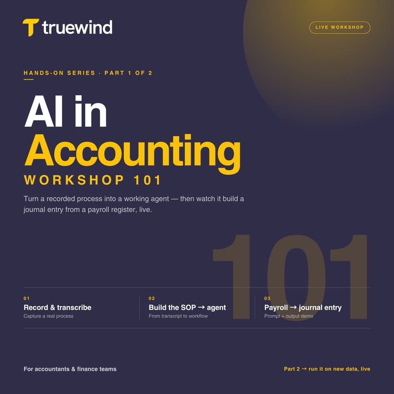 Cover Image for AI in Accounting: Workshop 101