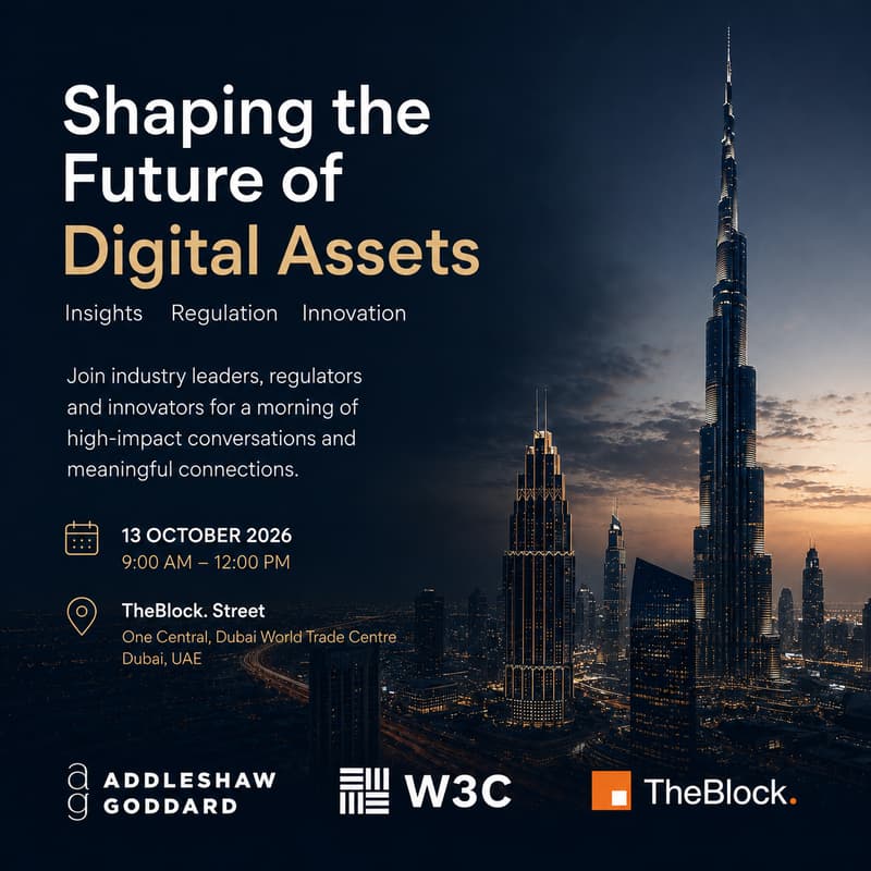Cover Image for BREAKFAST AT THEBLOCK. - A DIGITAL ASSETS EVENT