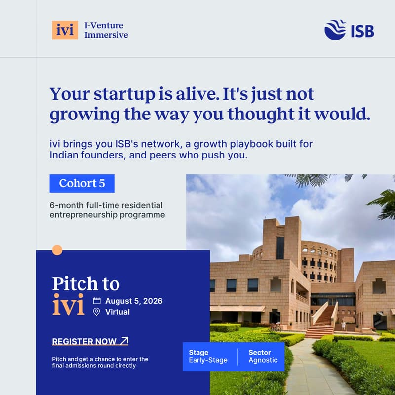Cover Image for Pitch to ivi | Virtual | August 5, 2026, | 10:00 AM - 05:00 PM