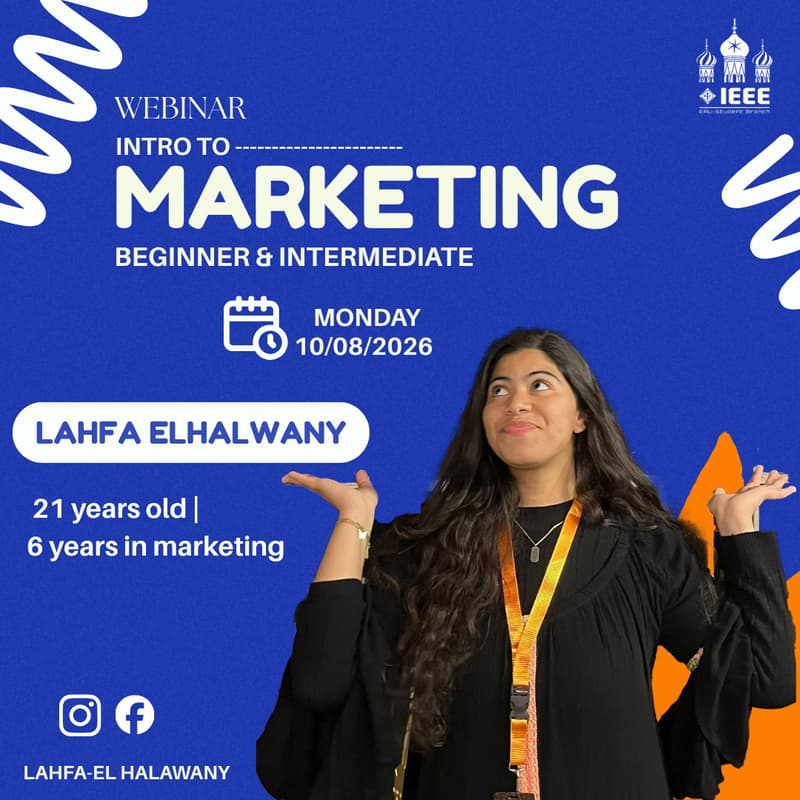 Cover Image for Marketing Webinar | INTRO TO MARKETING